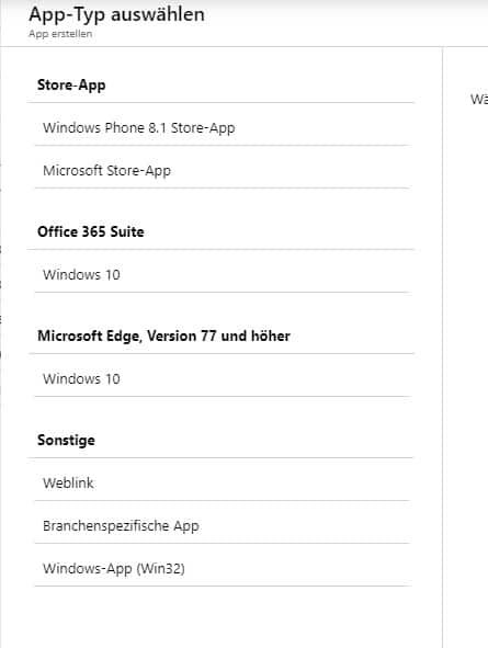 Microsoft Intune Application