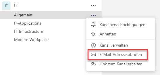 Microsoft Teams Mail Verschicken Microsoft Teams Mail Verschicken