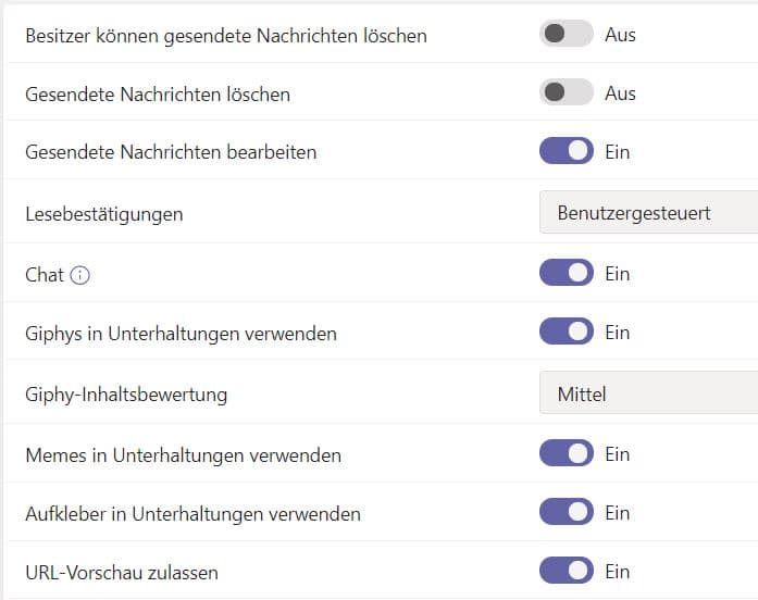 Microsoft Teams Nachrichtenrichtlinien Microsoft Teams Nachrichtenrichtlinien