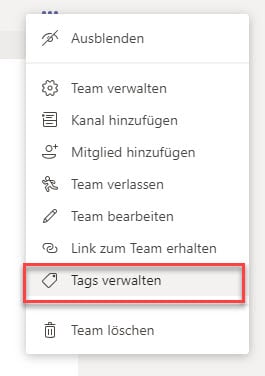 Microsoft Teams Tag Erstellen Microsoft Teams Tag Erstellen