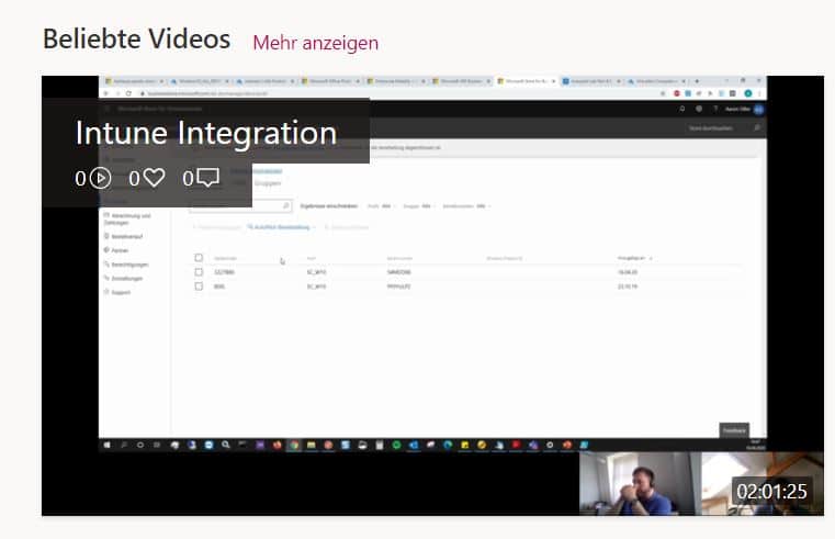 Microsoft Teams Videoaufzeichnung Microsoft Teams Videoaufzeichnung