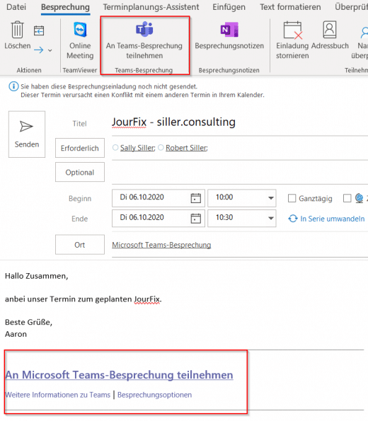 Microsoft Teams Meeting Videokonferenzen einfach durchführen