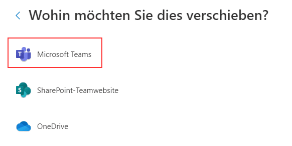 Migration-nach-Teams