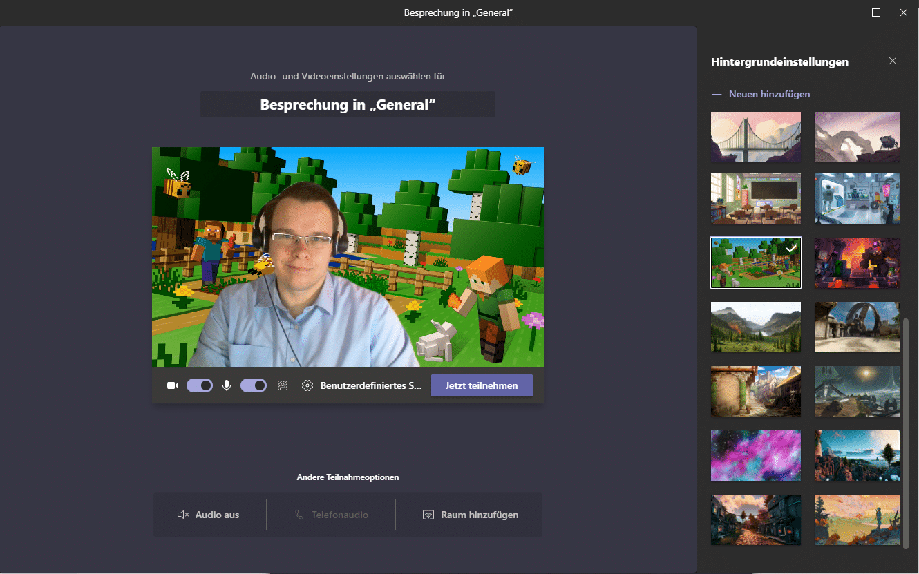 Microsoft-Teams-Hintergrund-auswählen