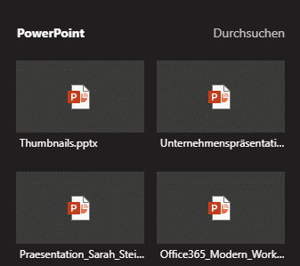PowerPoint-Teilen-Teams