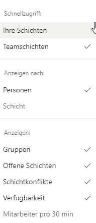 Anzeigen-Schichten-App