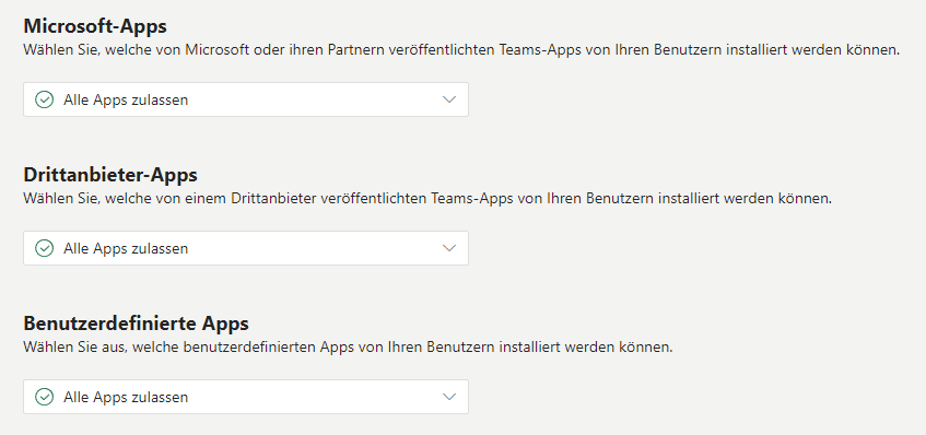 App-Berechtigungsrichtlinien