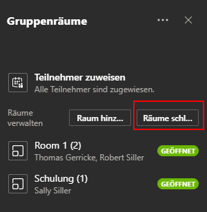 Breakout-Rooms-schliessen