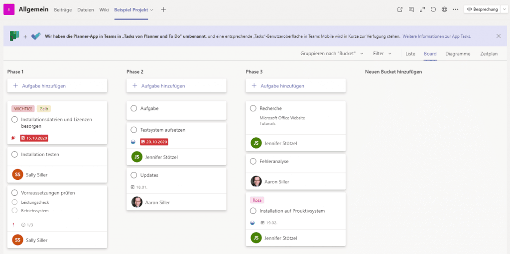 Microsoft Planner alle wichtigen Tipps für den Alltag auf einen Blick