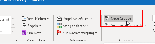 Gruppenkalender Microsoft Teams Gruppe-in-Outlook-erstellen