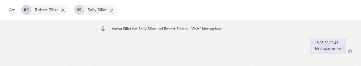 Neuer-Gruppenchat