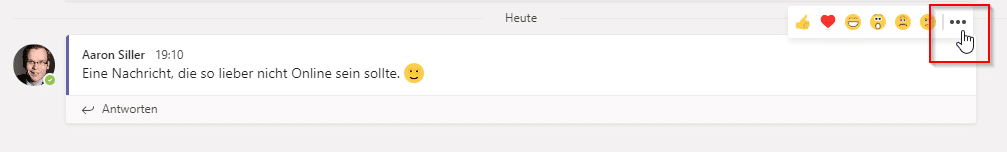Microsoft Teams Chats Bearbeiten