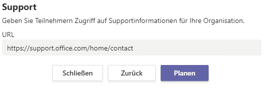 Eigene-Supportinformationen-angeben