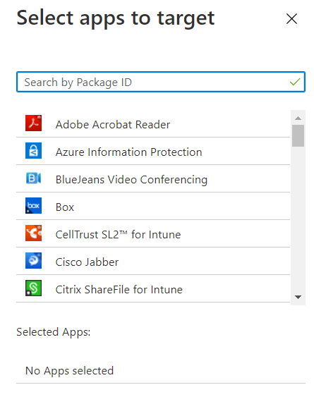 Apps-hinzufügen-Intune