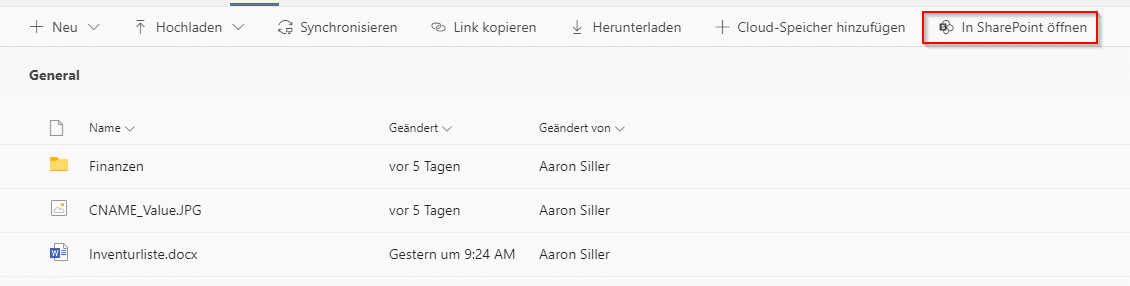 Dateien-Sperren-Teams