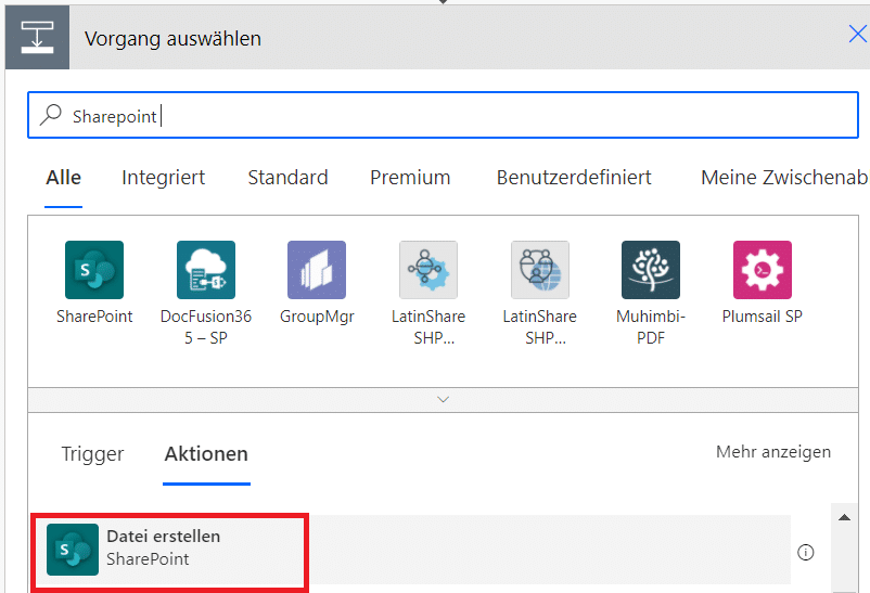 SharePoint-Datei-Erstellen-Power-Automate-Microsoft