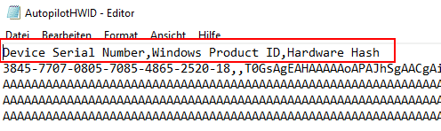 HardwareID-Intune