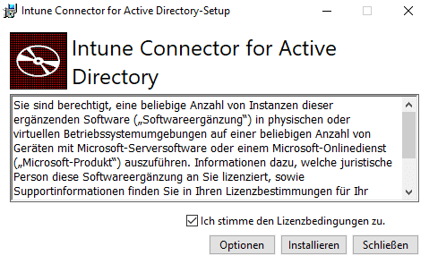 Intune-Connector-Installation