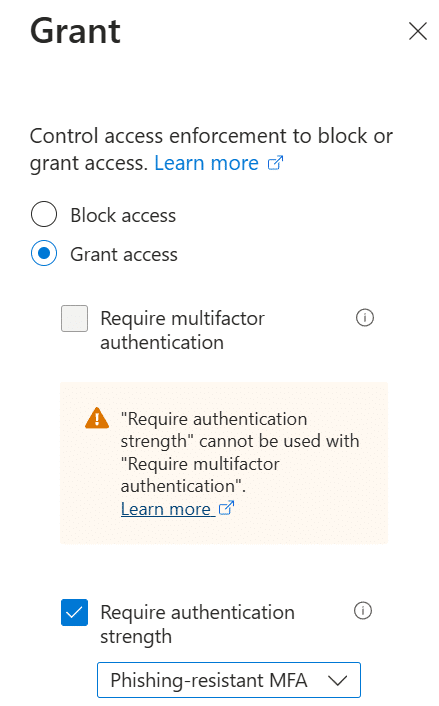 Microsoft MFA Bypass Create Policy Grant Access