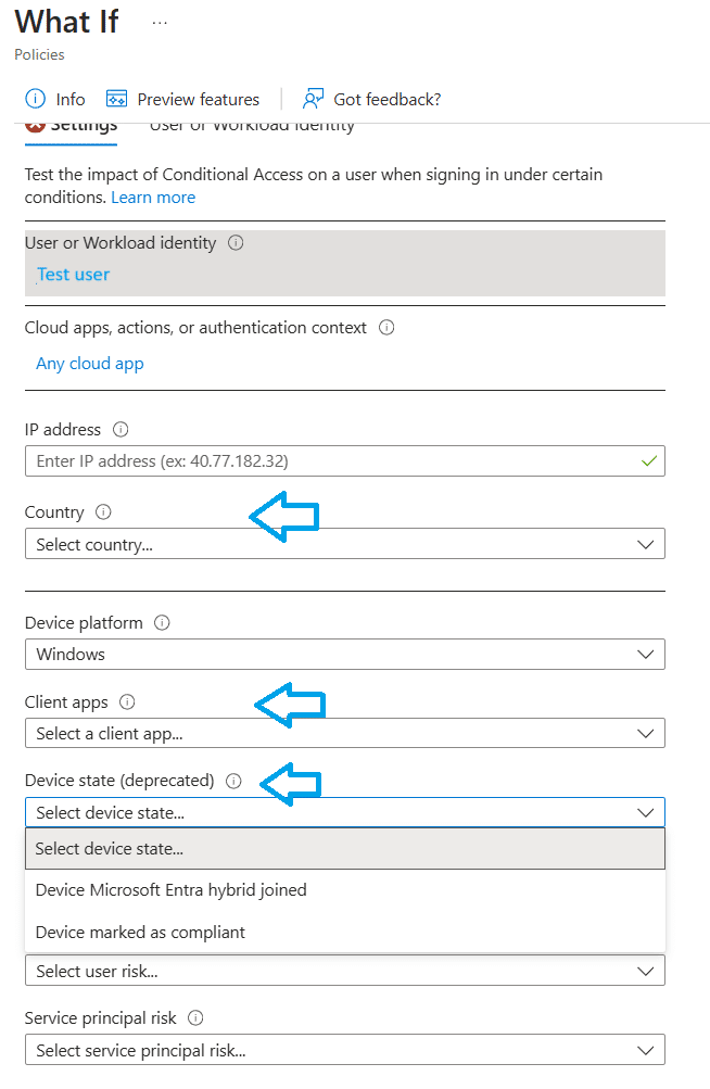 Microsoft MFA Bypass Conditional Access Policies Status