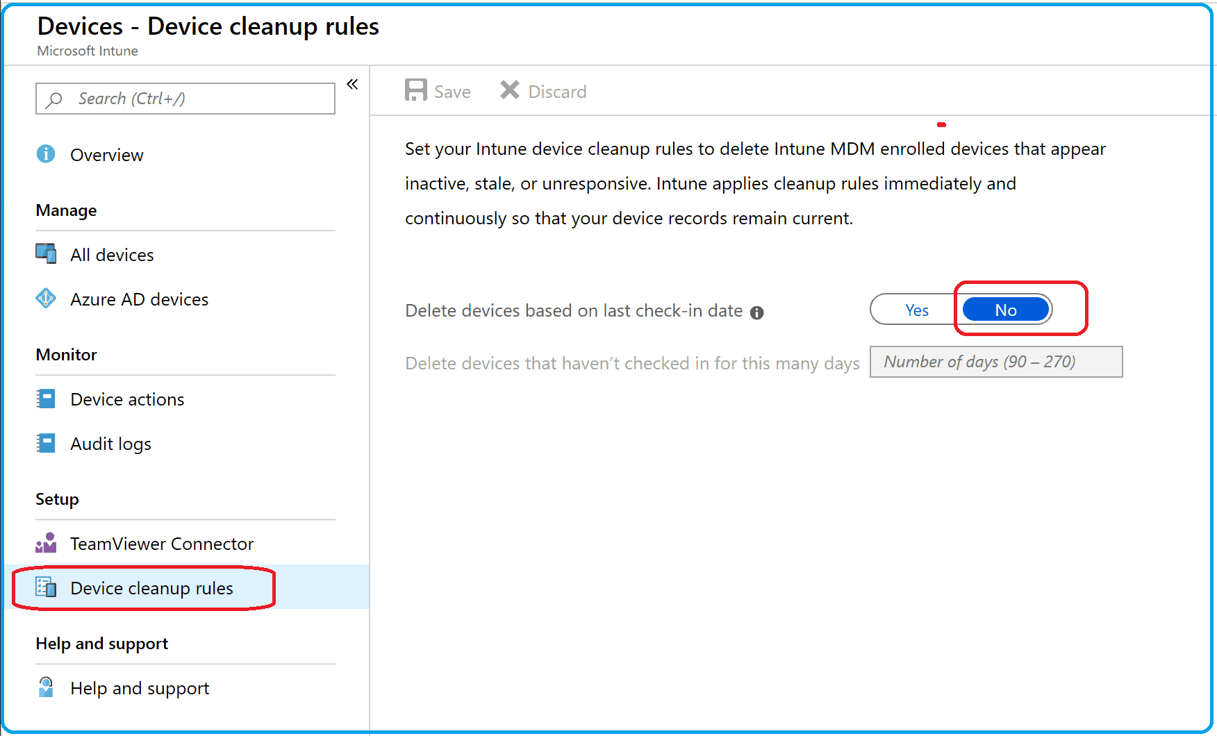Microsoft Intune inaktive Geräte entfernen_Cleanup rules Microsoft Intune inaktive Geräte entfernen_Cleanup rules