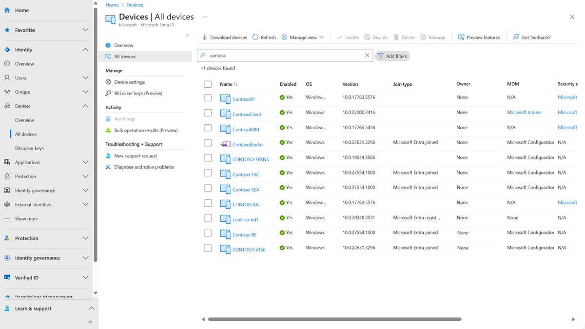 scaling device management system