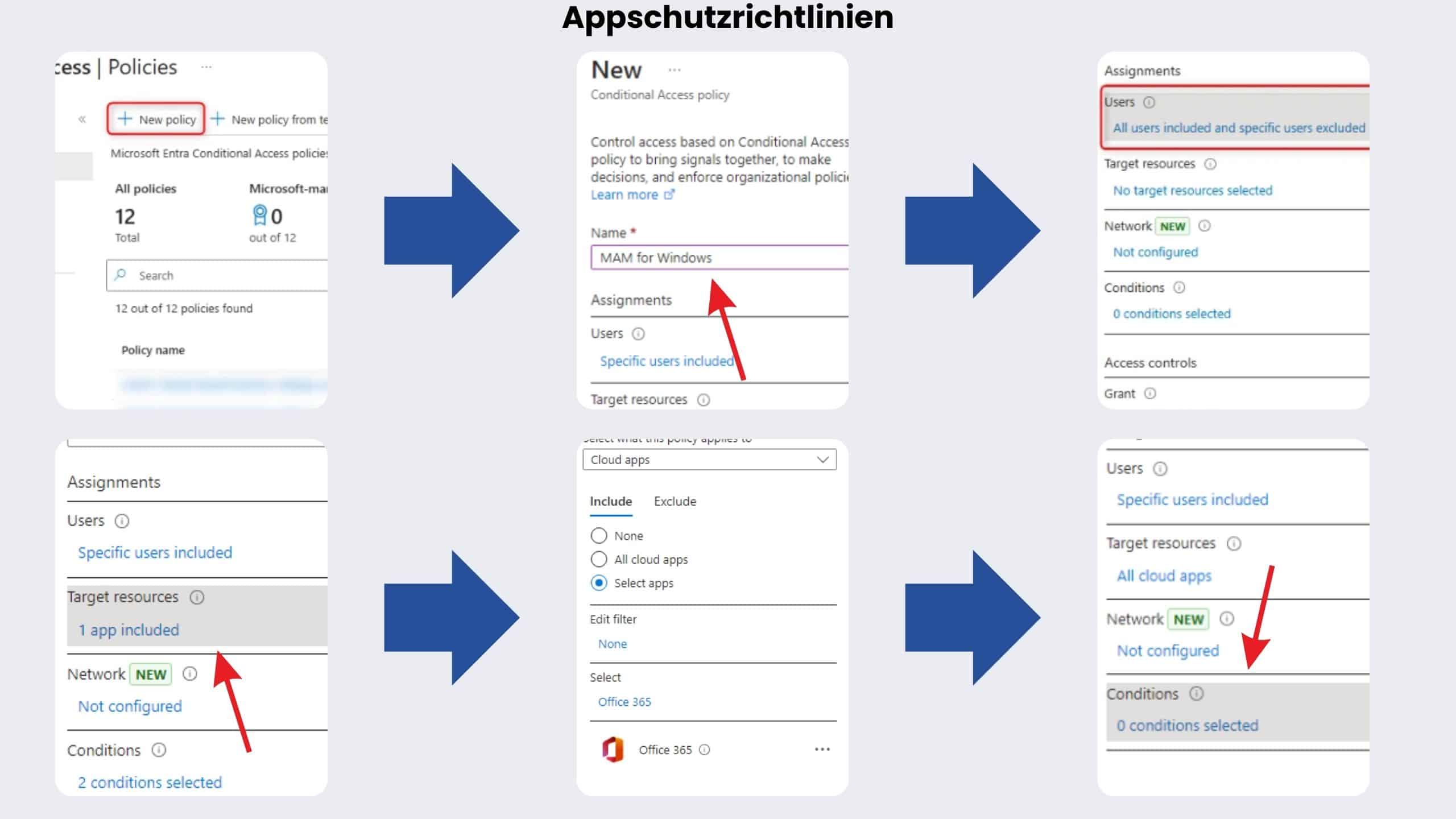 Erweiterte Conditional Access Appschutzrichtlinien Erweiterte Conditional Access Appschutzrichtlinien