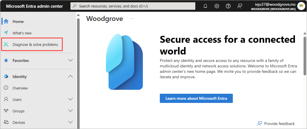 Klassische Fehler EntraID - Diagnose Tool Microsoft Entra ID DiagnoseTool