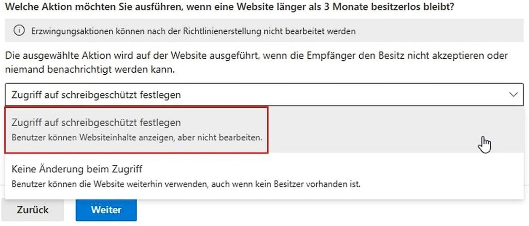 konfigurieren