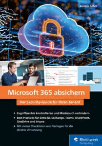 Buch Aaron Siller - Rheinwerkverlag - Microsoft 365 absichern