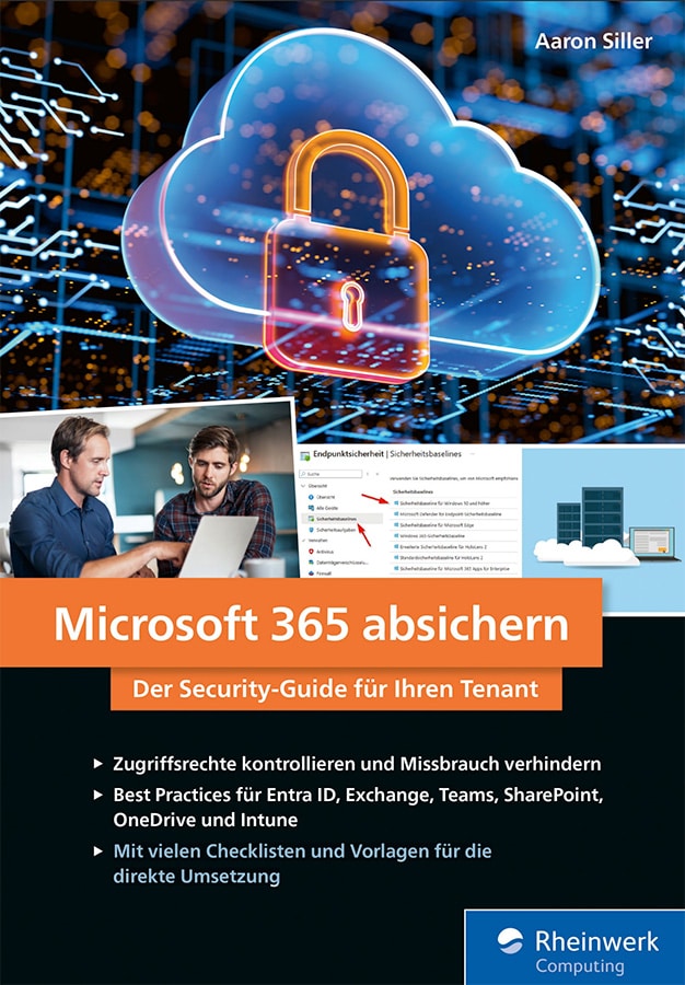 microsoft-365-absichern-rheinwerkverlag-buch-aaron-siller Buch Aaron Siller - Rheinwerkverlag - Microsoft 365 absichern