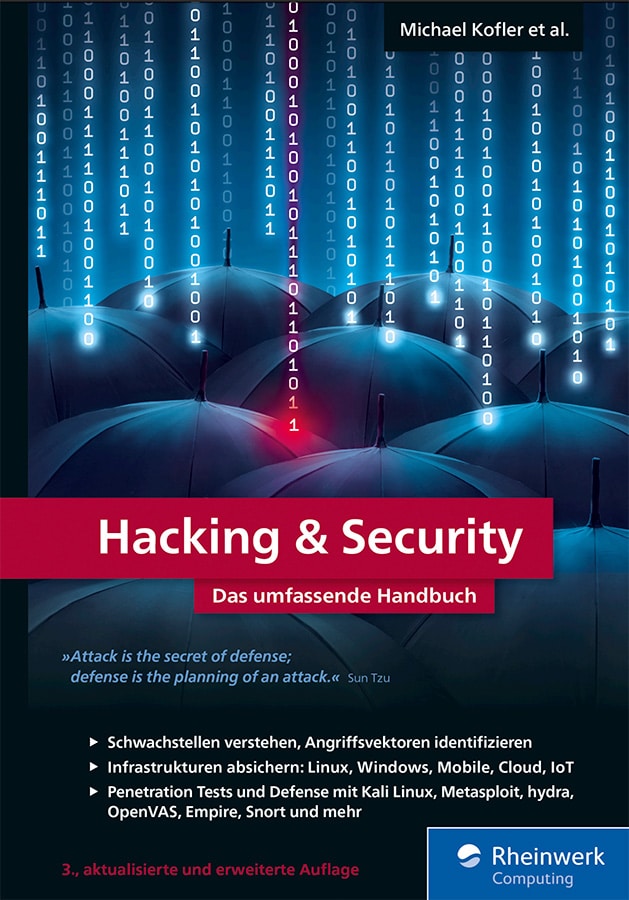 Hacking & Security Das umfassende Handbuch
