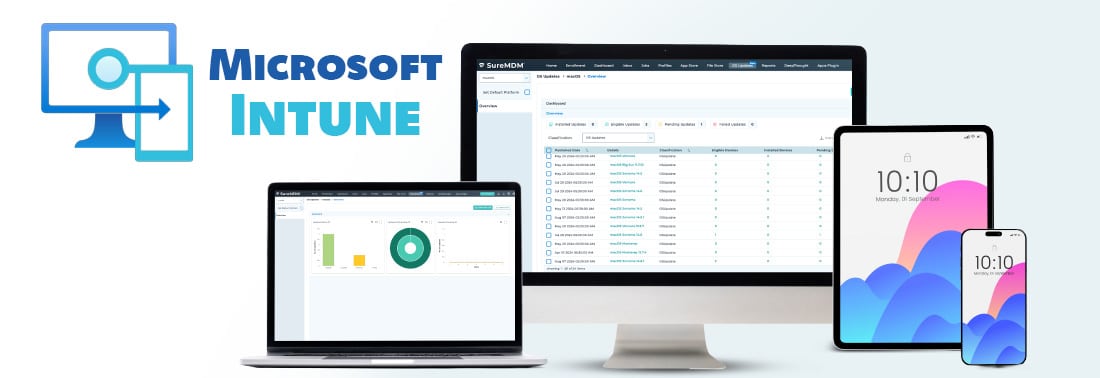 Promotional Graphic für iOS Updates Microsoft Intune